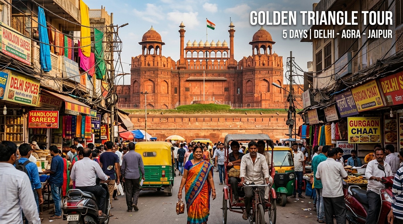 3 Days Golden Triangle Tour